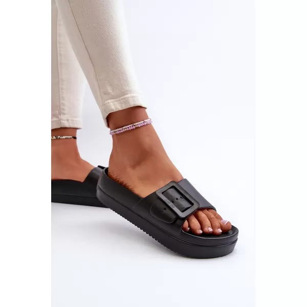  Дамски чехли BIG STAR NN274A662 BLACK Big Star Shoes 