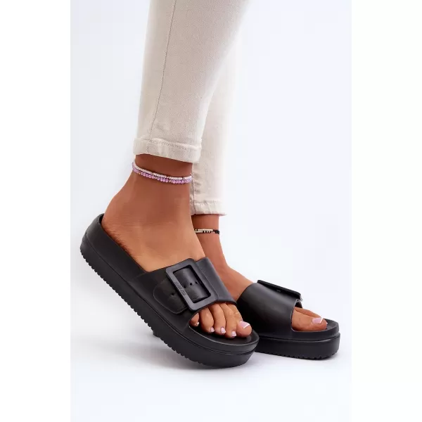  Дамски чехли BIG STAR NN274A662 BLACK Big Star Shoes 