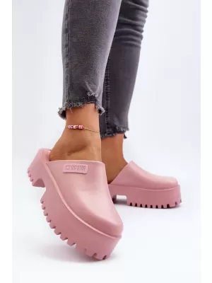 Дамски чехли BIG STAR NN274020 PINK Big Star Shoes