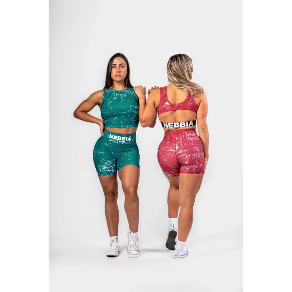  Кроп топ ROUGH GIRL 617 GREEN Nebbia 