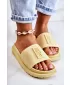 Дамски чехли BIG STAR JJ274A305 YELLOW Big Star Shoes