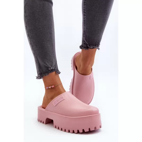  Дамски чехли BIG STAR NN274020 PINK Big Star Shoes 