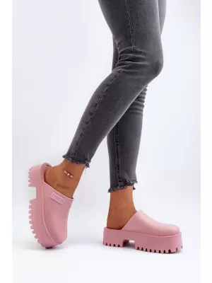 Дамски чехли BIG STAR NN274020 PINK Big Star Shoes