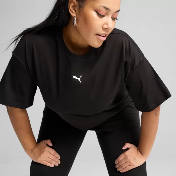  Риза PUMA ESS RELAXED TEE 684971-01 ЧЕРНО 
