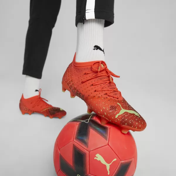  Мъжки обувки PUMA FUTURE Z 1 4 FG/AG 106989_03 ОГНЕНИ /ГАЗИРАНИ /ЧЕРНО /СЬОМГА 