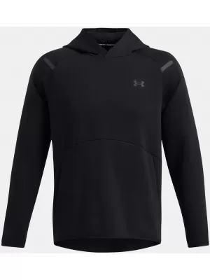 Мъжки суичър UNDER ARMOUR UNSTOPPABLE FLC HD EU 1389350-001 ЧЕРЕН