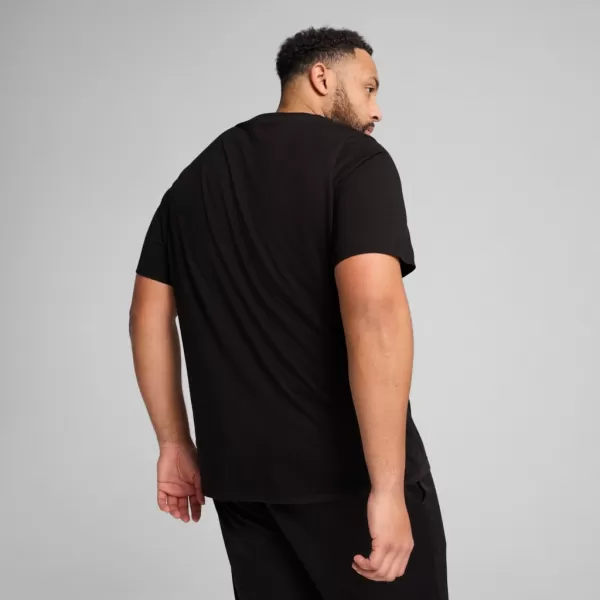 Мъжка тениска PUMA ESS NO. 1 LOGO TEE 682532-01 ЧЕРЕН 
