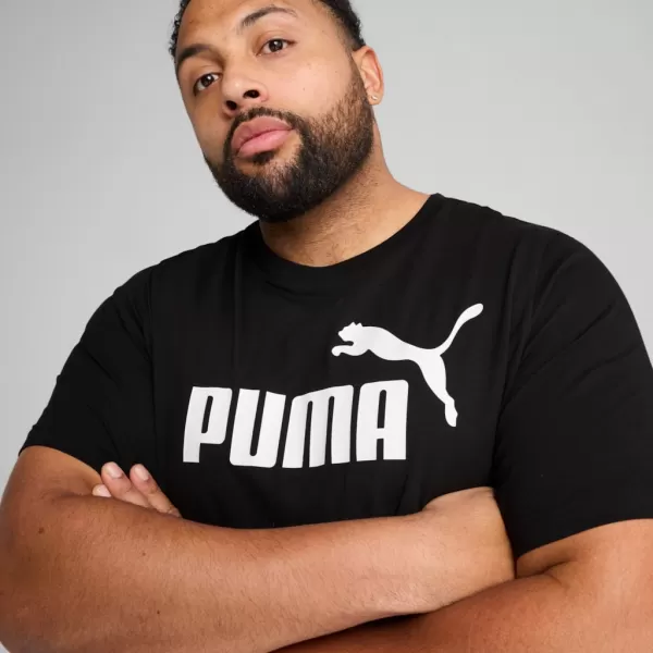  Мъжка тениска PUMA ESS NO. 1 LOGO TEE 682532-01 ЧЕРЕН 