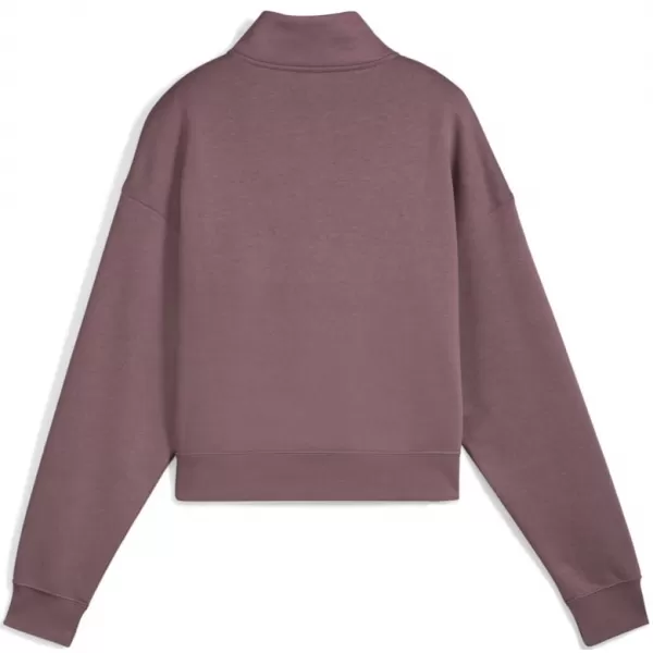  Дамска суитчър PUMA CLASS COMFORT HALF-ZIP SHORT CREW FL 688138-88 ЛИЛАВО 