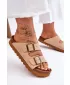 Дамски чехли BIG STAR LL274745 BEIGE Big Star Shoes