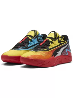 Ботуши PUMA SCOOT ZEROS II CAUTION 310843_01 RICKIE ORANGE/SPEED ​​YELLOW