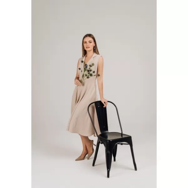  Рокля STYLOVE S409 БЕЖОВО 