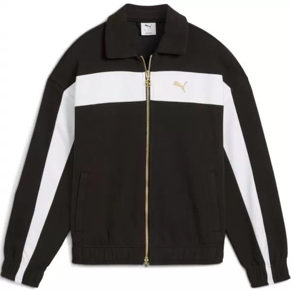  Дамско яке PUMA T7 RELAXED TRACK JACKET 632137-01 ЧЕРНО 