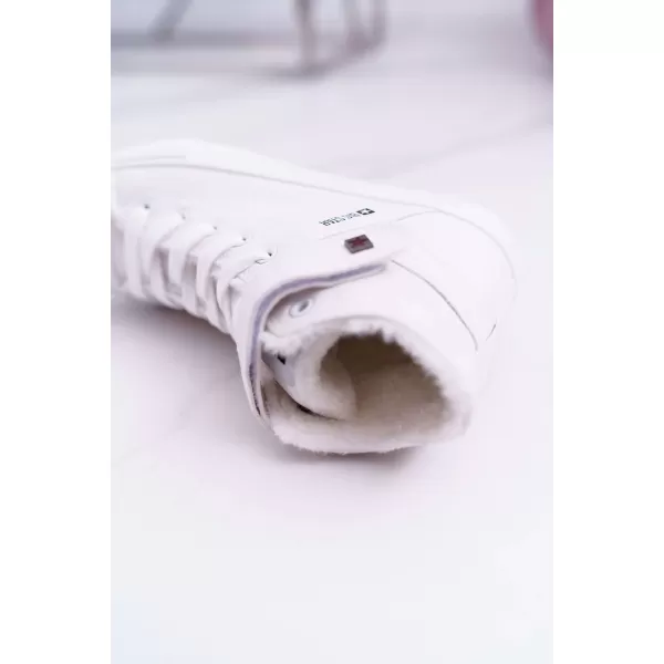  Дамски кожени боти BIG STAR V274541FW WHITE Big Star Shoes 