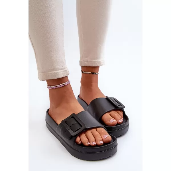  Дамски чехли BIG STAR NN274A662 BLACK Big Star Shoes 