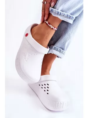 Дамски чехли с приплъзване BIG STAR II275003 WHITE Big Star Shoes